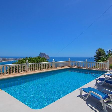 Villa Con Piscina Y Vistas Al Mar - Mar 27 H Calpe Exterior photo