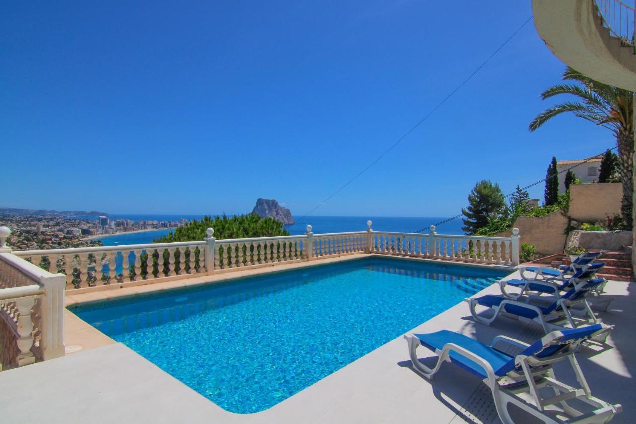 Villa Con Piscina Y Vistas Al Mar - Mar 27 H Calpe Exterior photo