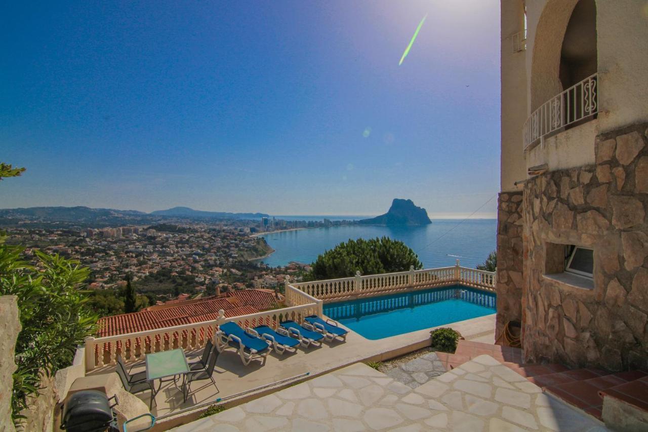 Villa Con Piscina Y Vistas Al Mar - Mar 27 H Calpe Exterior photo